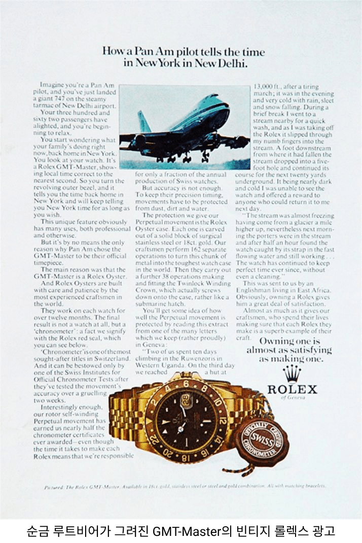 낮과 밤을 읽는 시계, GMT MASTER II