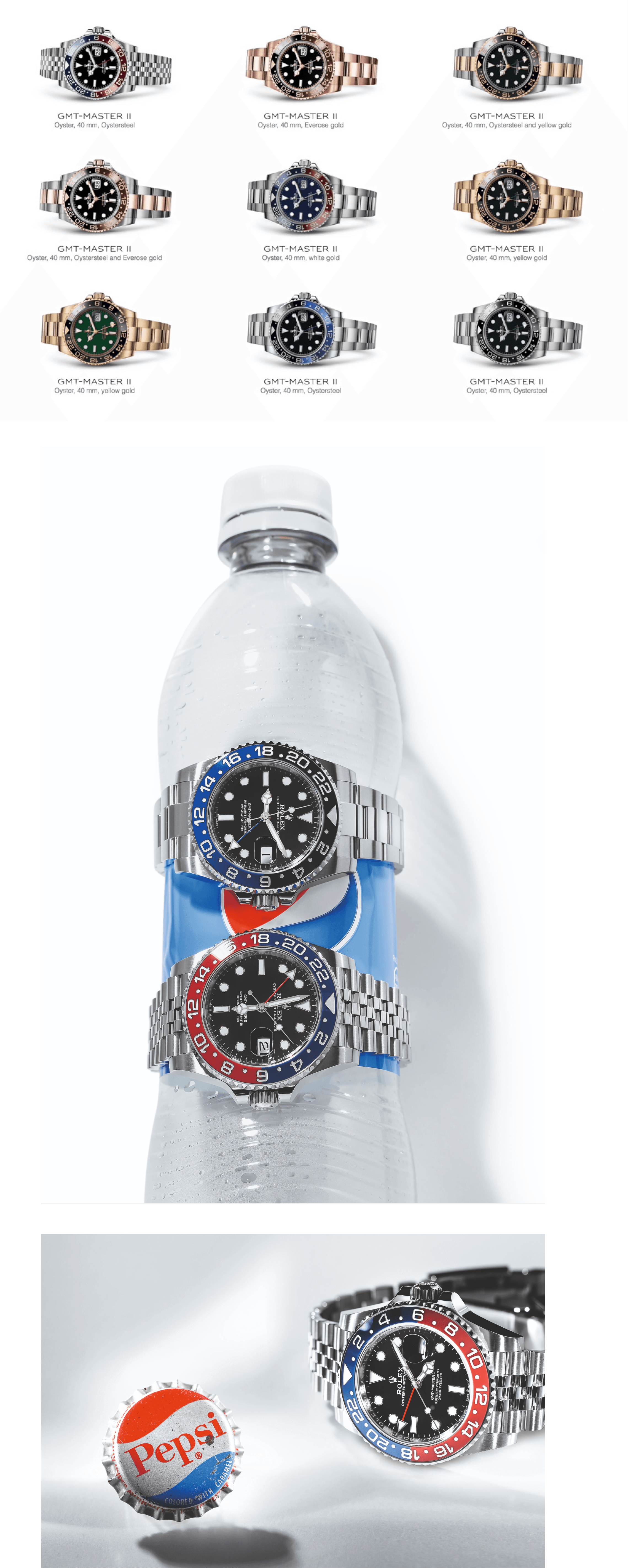 어렵게 재탄생한 레드/블루 GMT마스터 II ‘PEPSI’